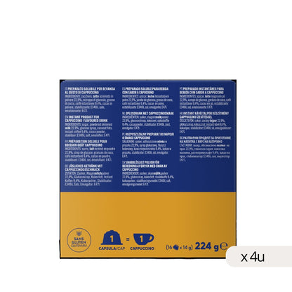 Cápsulas de cappuccino compatíveis com Dolce Gusto 224g