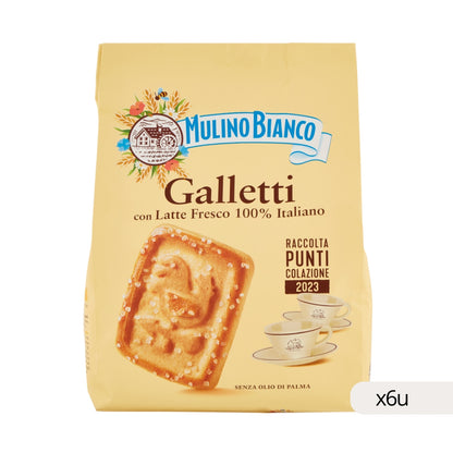 Galletti con Leche Fresca 100 % Italiana 350g