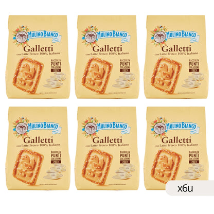 Galletti con Leche Fresca 100 % Italiana 350g