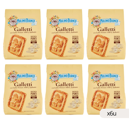 Galletti con Leche Fresca 100 % Italiana 350g