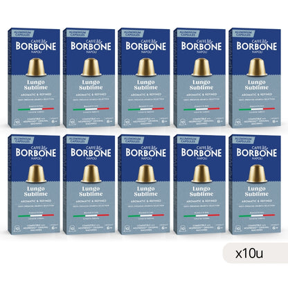 Cápsulas de café 100% Arábica compatíveis com Nespresso, 50g