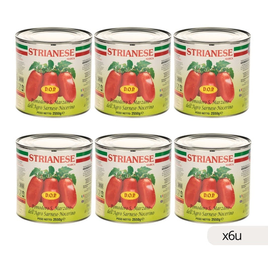 San Marzano DOP Strianese 2,5kg, caja 6 uds (vista 2)