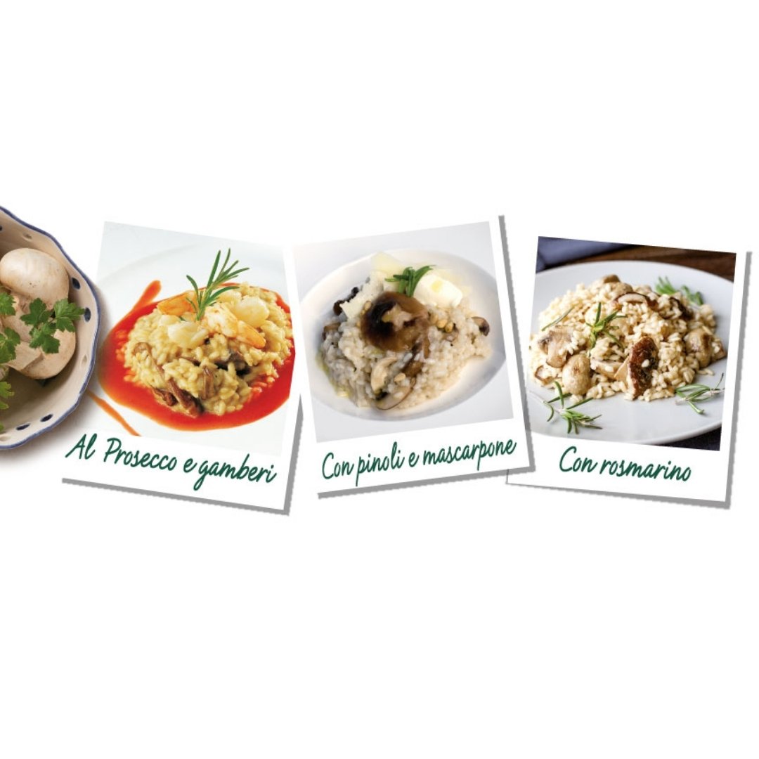 Risotto Pronto con Funghi Riso Gallo 250g, confezione da 6 (vista 4)
