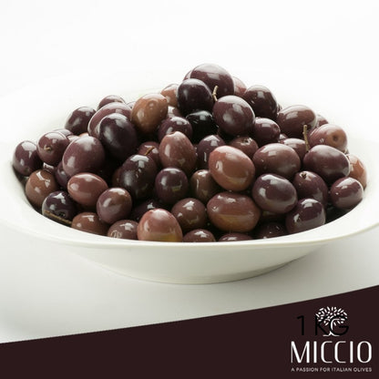 Aceitunas Negras Itrana Le Olive Miccio 5kg