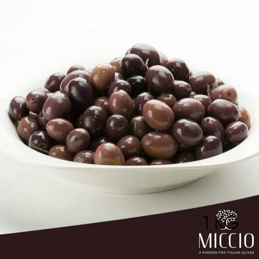Aceitunas Negras Itrana Le Olive Miccio 5kg