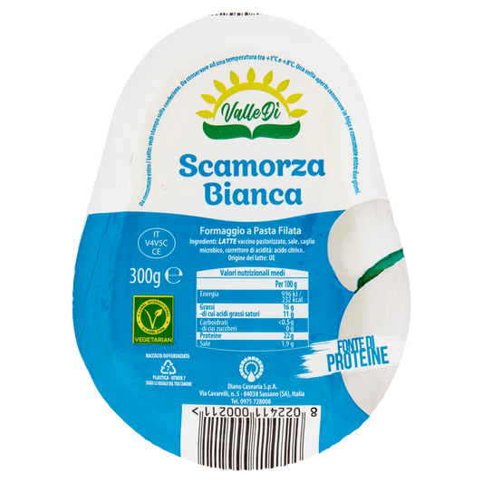 Scamorza Bianca La Scamorzina Diano Casearia 300g