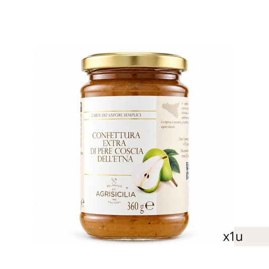 Confitura Extra de Peras del Etna Agrisicilia 360g