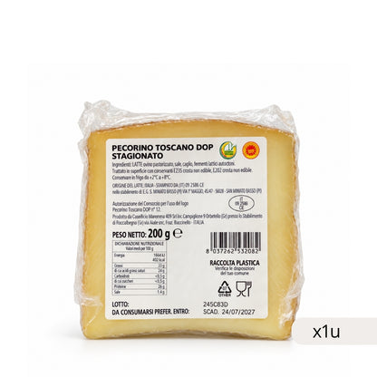 Aged Pecorino Toscano PDO Casula 200g