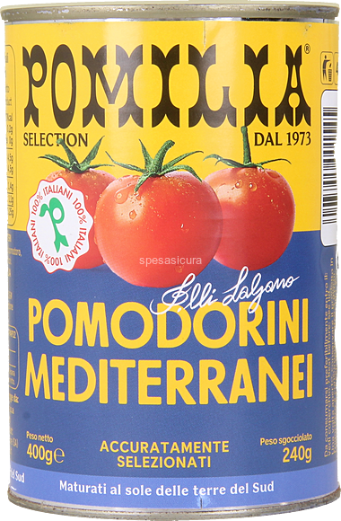 Tomates Cherry en Lata Pomilia 400g