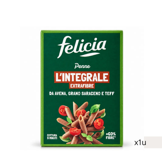 Penne Sin Gluten Extrafibra Felicia 340g