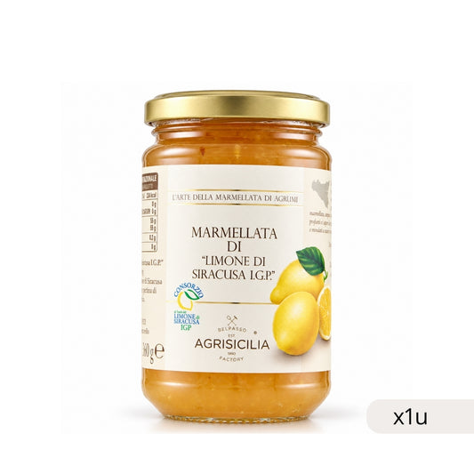 Syracuse PGI Lemon Jam Agrisicilia 360g