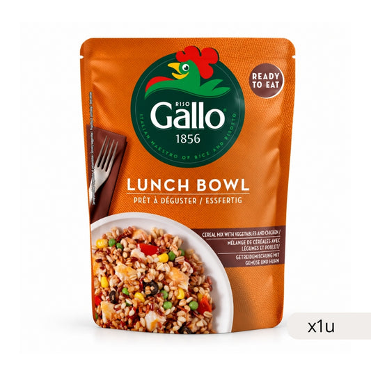 Bowl com Legumes e Frango Riso Gallo 220g