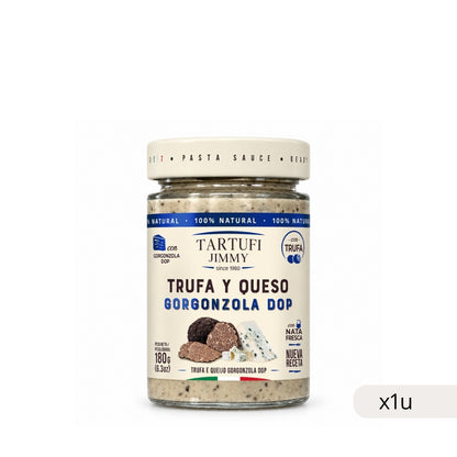Truffle and Gorgonzola PDO Sauce Tartufi Jimmy 180g