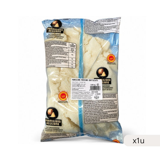 Grated Parmigiano Reggiano PDO Zarpellon 1kg