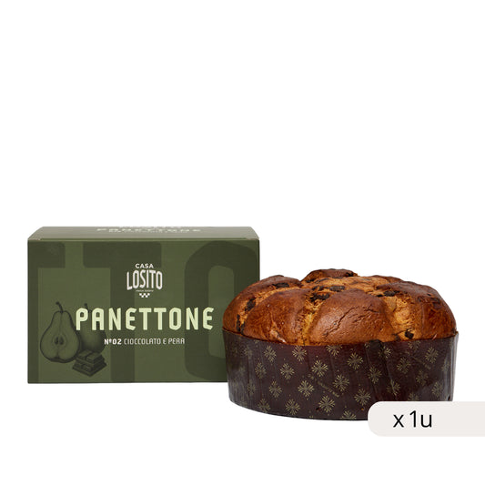 Panetone Cioccolato e Pêra, 750g