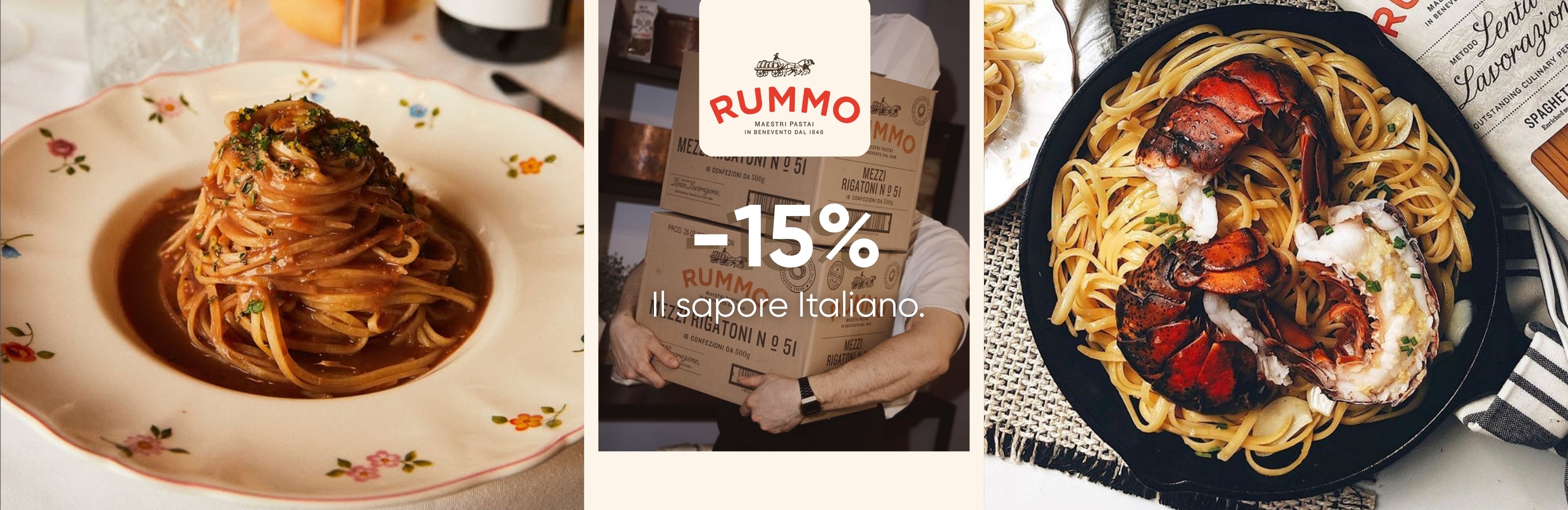 promocion rummo 15% descuento en toda la marca_ banner desk